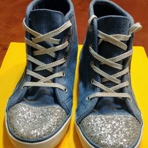 Denim high tops